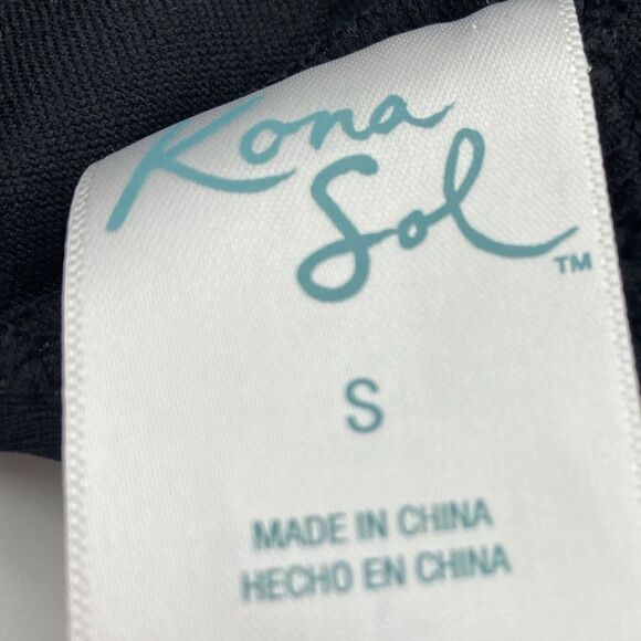 Kona Sol Crotchet Trim One Piece Swimsuit S - Picture 6 of 7